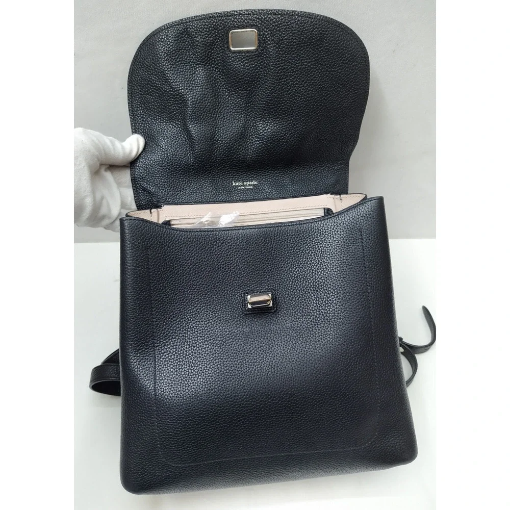 Kate Spade New York Top Handle Turnlock Flap Closure Backpack